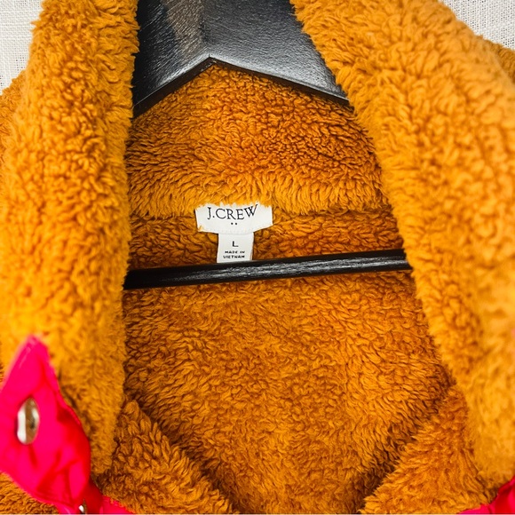 J. Crew Sherpa Pullover With Pockets - Picture 4 of 7